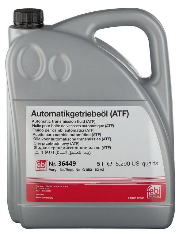 Масло трансмиссионное Febi ATF (MB 236.14) (красное), 5л