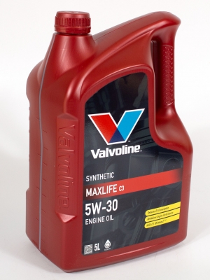 Моторное масло Valvoline MaxLife С3 5W-30, 5л