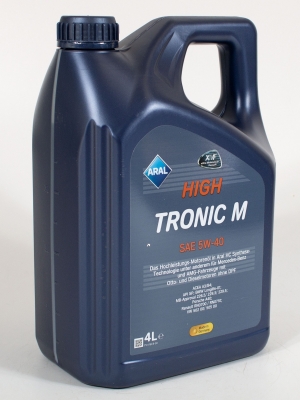 Моторное масло Aral HighTronic M 5W-40, 4л
