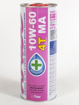 Моторное масло ХАДО 4T 10W-60 MA , 1л