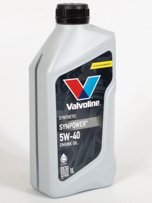Моторное масло Valvoline SYNPOWER 5W-40, 1л